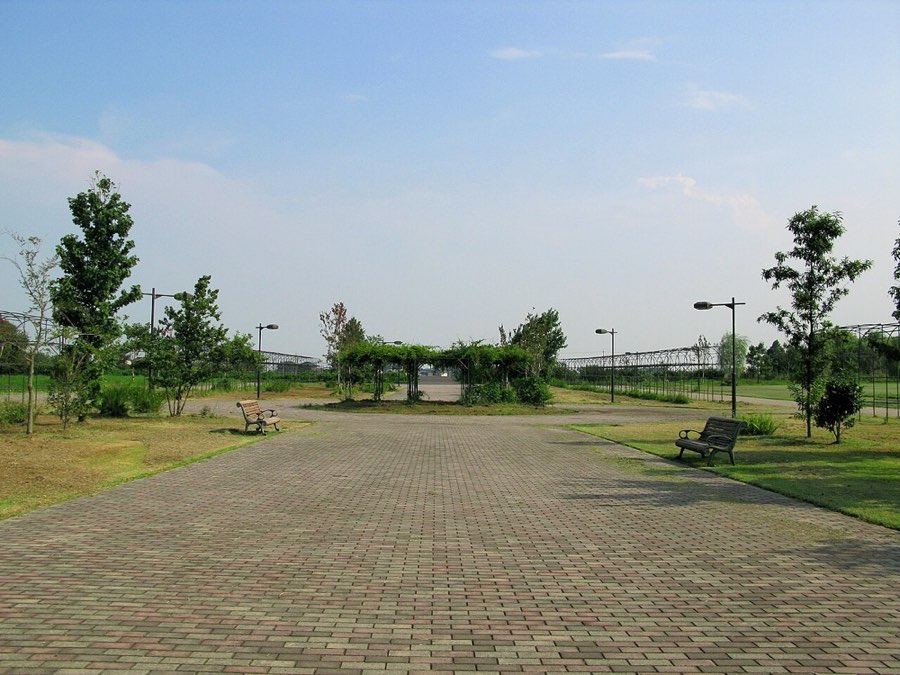 가메오카 미즈베 공원 (강의 역)